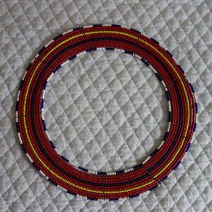 Traditional African Beaded Collar Necklace – Ethnic